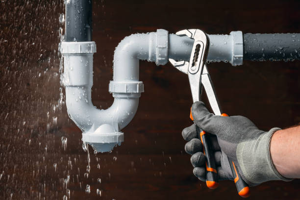 Professional Drain Cleaning technician working in Connersville, IN